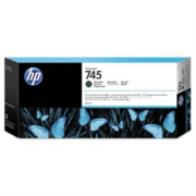 Atramentová náplň HP F9K05A HP 745 pre DesignJet Z2600 PostScript/Z5600 PostScript matte black (300