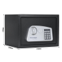 Nábytkový sejf Jupiter 3 EL, elektronický, antracit