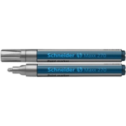 Lakový popisovač Schneider 270 strieborný