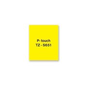 Samolepiaca páska Brother TZe-S651 24 mm žltá/čierna