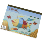 Skicár A3 10 listový biely