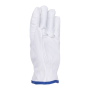 Rukavice pracovné celokoženné DONAU SAFETY biele veľ. 8/M