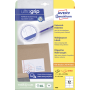 Etikety univerzálne 97x42,3mm Avery A4 25+5 hárkov
