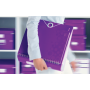 Zakladač pákový Leitz 180° Active WOW 8,2cm purpurový