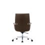 Kancelárske kreslo Carlo Conference, hnedé