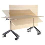 Sklápací stôl PRO 120 cm, bez dosky, podnož čierna