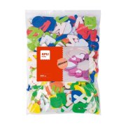 Lepiace penové tvary písmen 500 ks