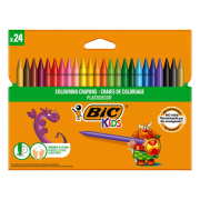 Plastové voskovky odolné voči lámaniu 24ks