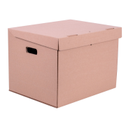 Archivačná krabica - 41 x 30 x 33 cm hnedá