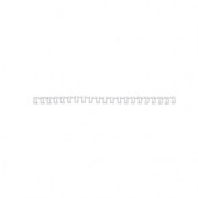 Drôtové hrebene GBC Multibind 21kr. 8mm biele